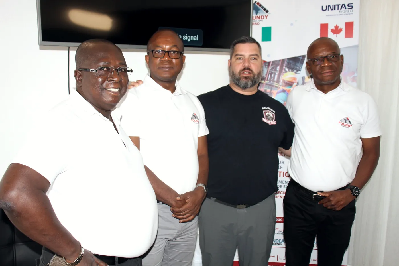 L’équipe de FOUNDY CONSULTING avec UNITAS World